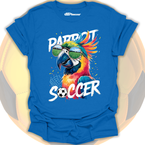 Cool Parrot Soccer T-Shirt