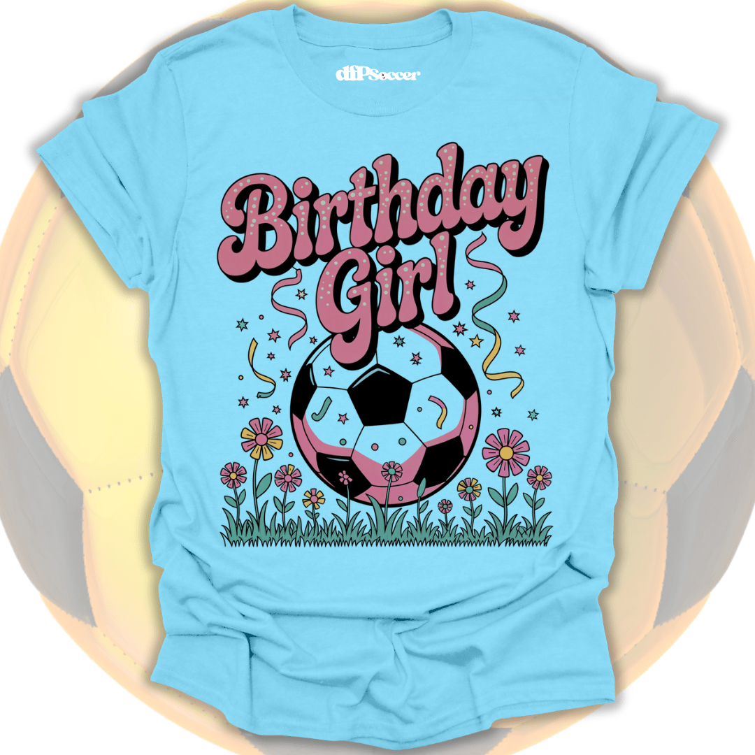 Birthday Girl Soccer T-Shirt