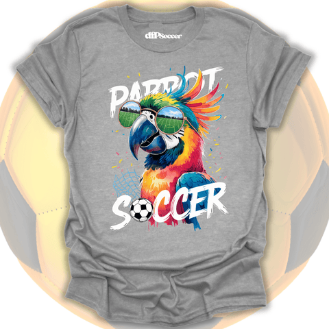 Cool Parrot Soccer T-Shirt
