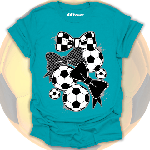 Checkered Soccer Balls T-Shirt